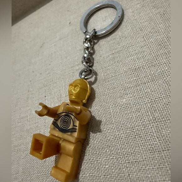 Star Wars C-3PO Gold Droid Minifigure Keychain Toy Collectible - Picture 8 of 17